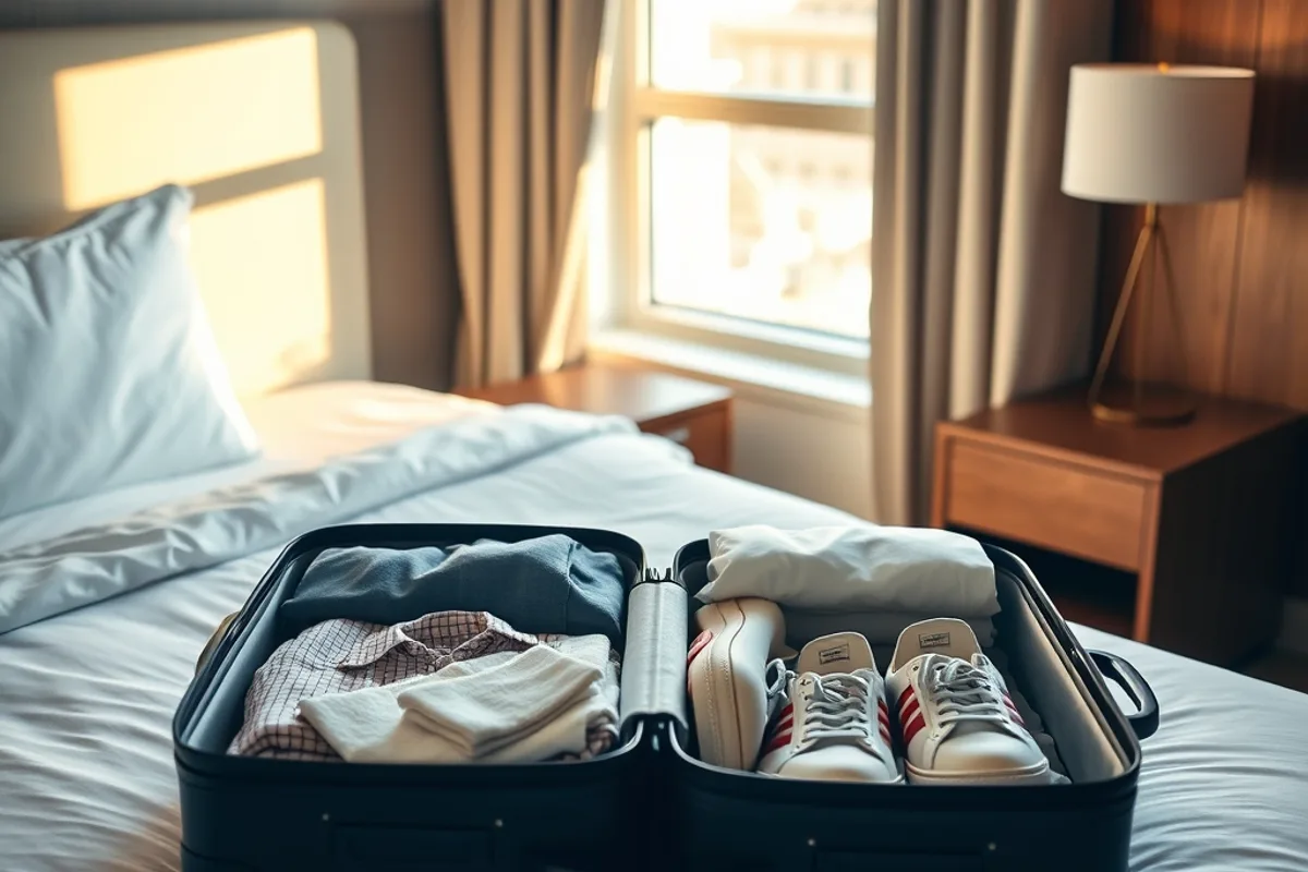 A trip that moves from cold mornings to warm afternoons does not need two suitcases. It needs layers, a tight colour palette and a laundry plan.